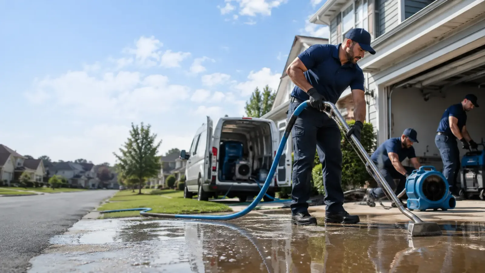 Flood Damage Restoration in Claremont, IL